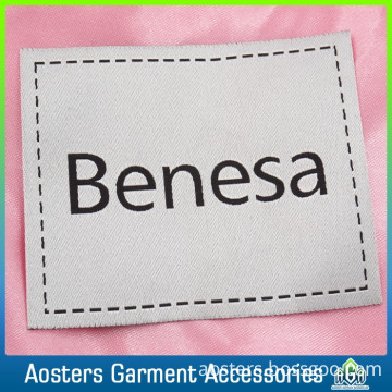 high quality garment label for clothing custom apparel woven labels